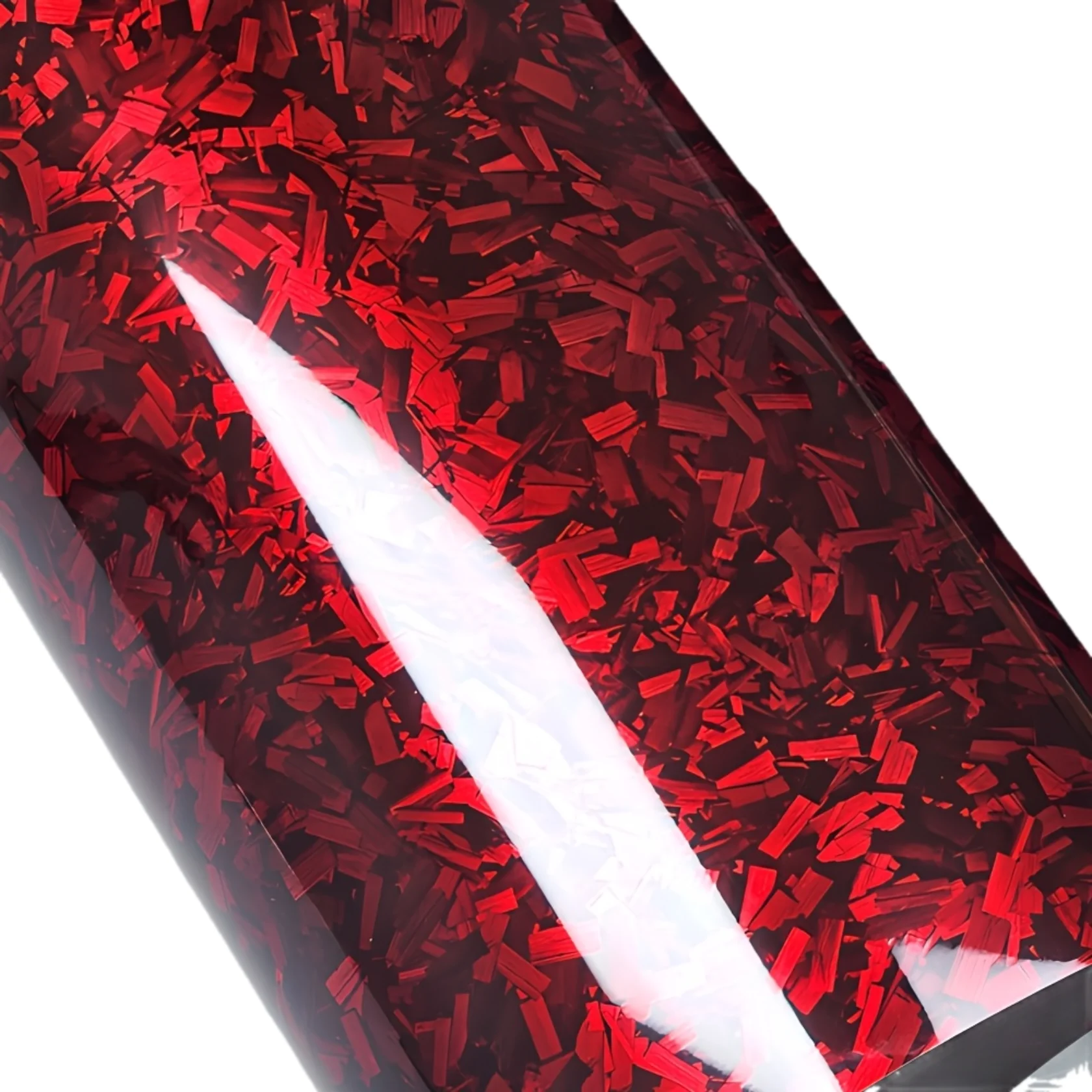 10/20/30/40/50 X 150cm Ultra Glossy Forged Carbon Fiber Vinyl Car Wrap Sticker Film Durable Weatherproof Sticker Easy to Install