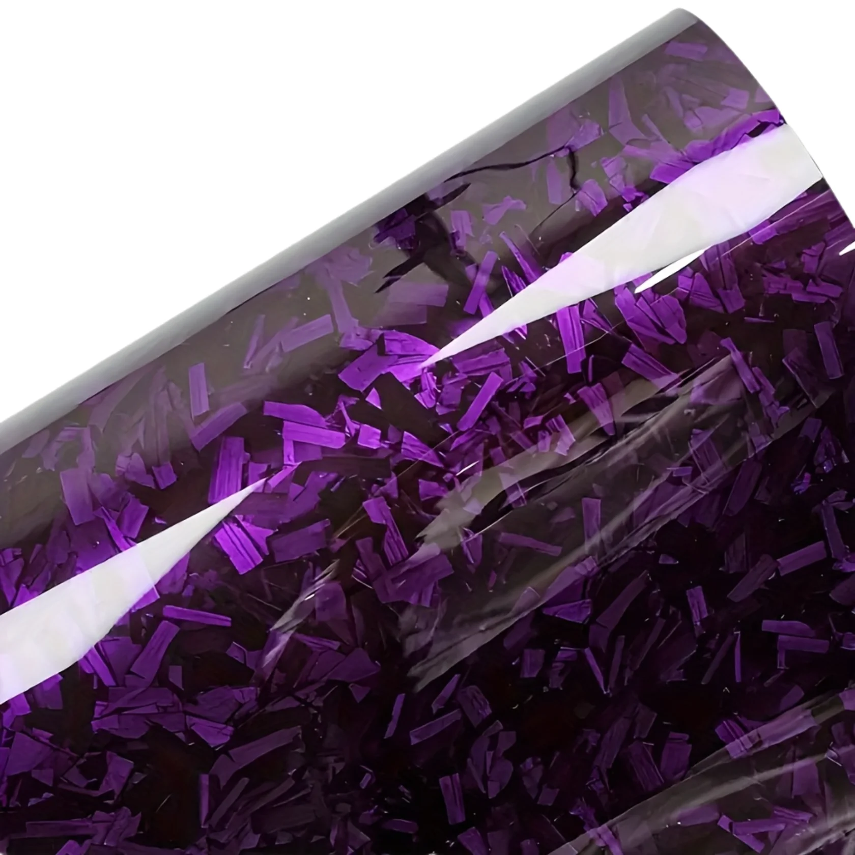 10/20/30/40/50 X 150cm Ultra Glossy Forged Carbon Fiber Vinyl Car Wrap Sticker Film Durable Weatherproof Sticker Easy to Install