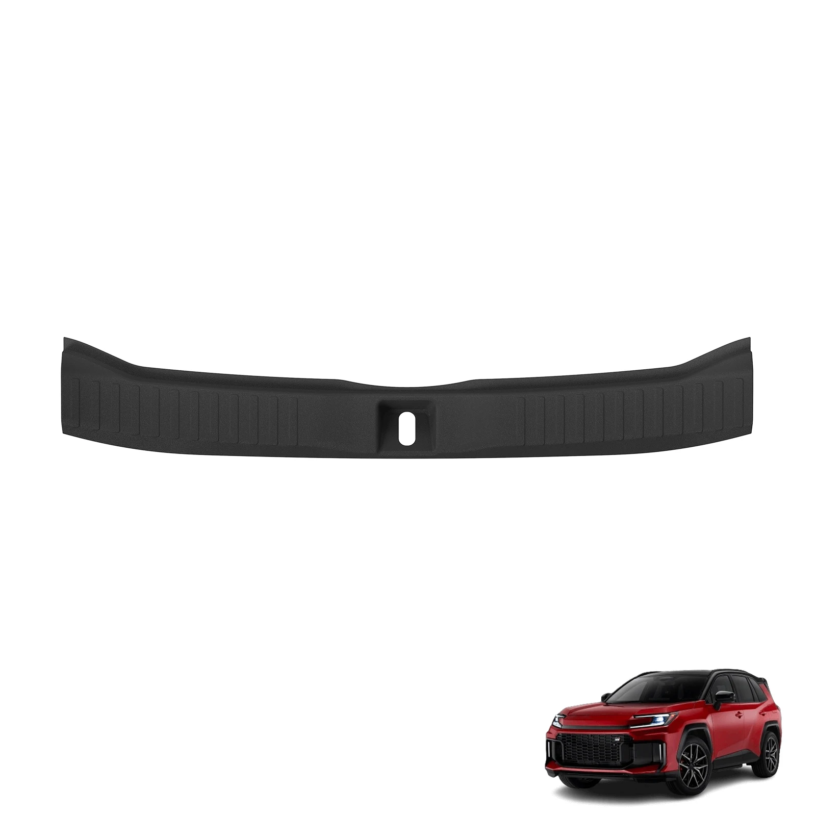 Smabee for Toyota RAV4 2026 Trunk Door Sill Guard Strip Inner Rear Bumper Guard Plate Cover Trim Car Accessories Black