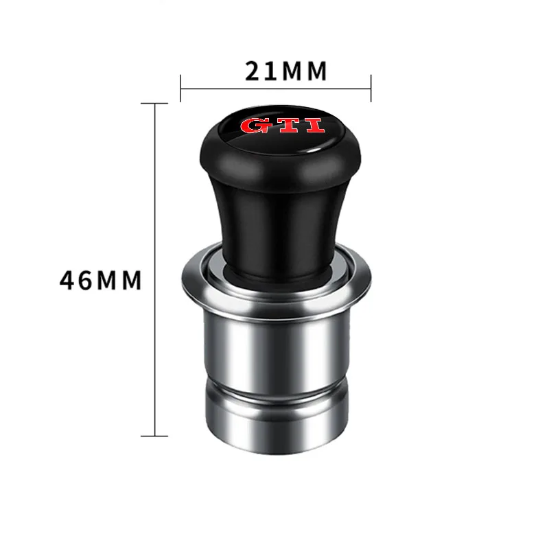 1Pcs Auto Interior Cigarette Lighter Power Plug Emblem Car Accessories For VW GTI Polo Passat B5 B6 B7 T4 T5 Golf 4 5 6 Tiguan