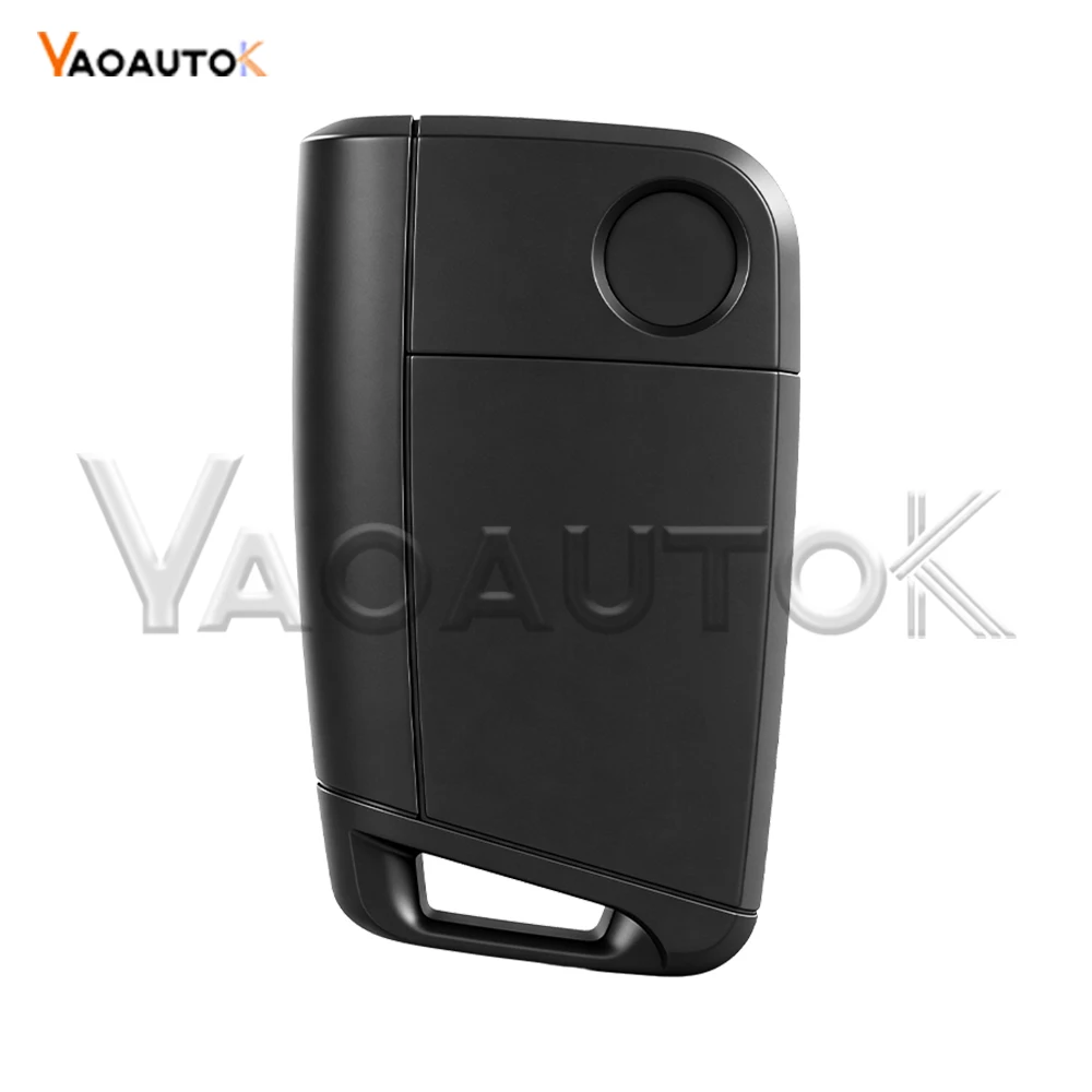 For Golf 5 7 MK7 Touran Polo Tiguan MQB GTI MK7 For Skoda Octavia For Seat HU66 HU162T Remote Key Shell Case 5G6959752AB Cover