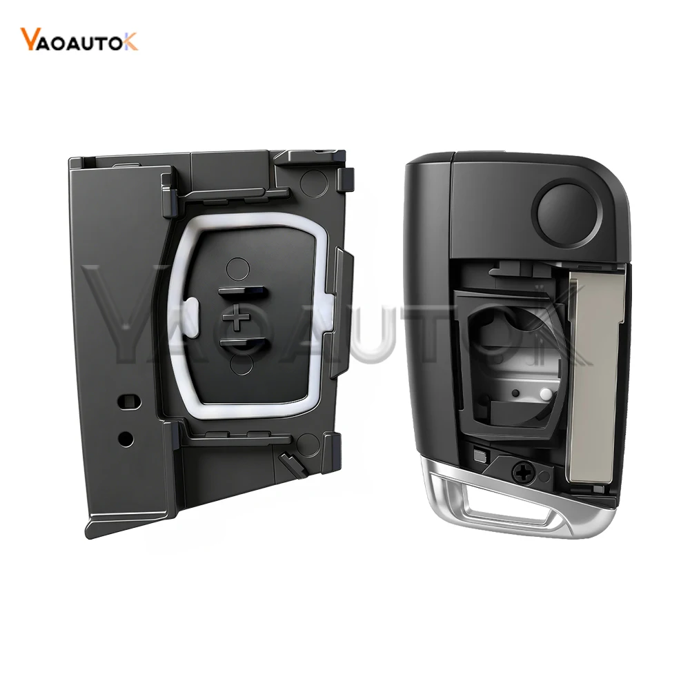 For Golf 5 7 MK7 Touran Polo Tiguan MQB GTI MK7 For Skoda Octavia For Seat HU66 HU162T Remote Key Shell Case 5G6959752AB Cover