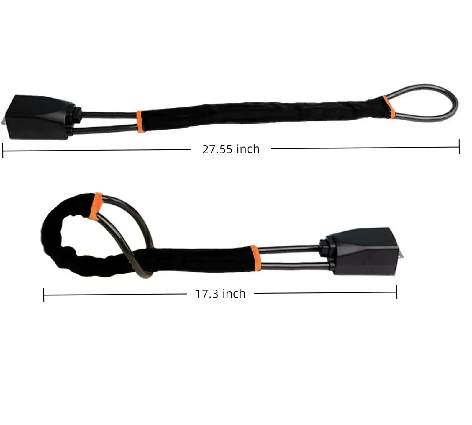 Car Steering Wheel Lock, Anti-Theft Steel Cable Security Lock, Universal Vehicle Safety Device for Cars