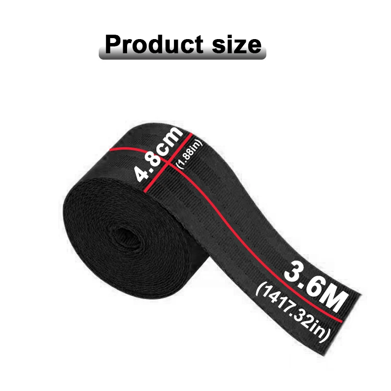 1Pcs Universal Car Seat Belt DIY Lap-Belt Car High-Strength Polyester Seat Safety Belts Multicolor Seat Belt Car Accessories