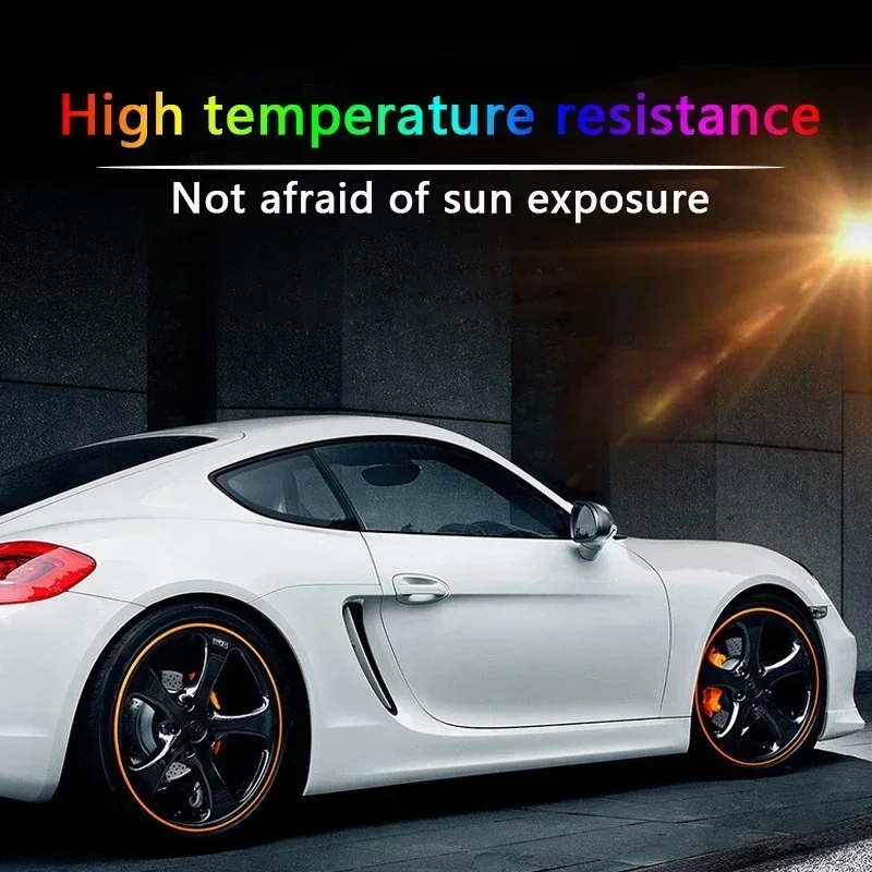 Wheel Rim Protector Strip – Stylish Decoration for Car Wheels, Anti-Collision, Durable, Universal Fit, Easy Installation