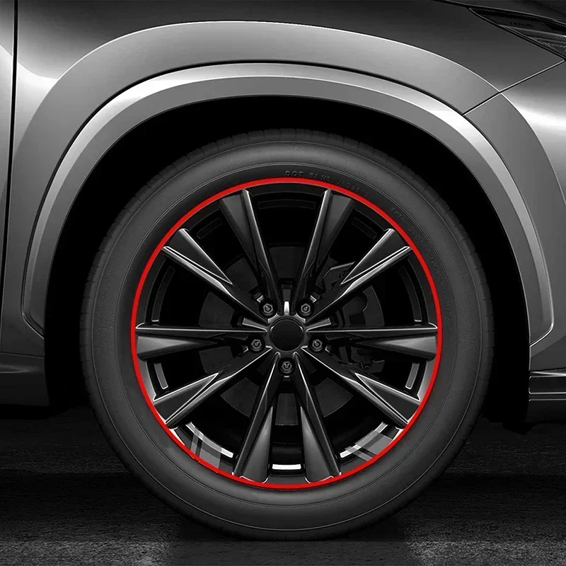 Wheel Rim Protector Strip – Stylish Decoration for Car Wheels, Anti-Collision, Durable, Universal Fit, Easy Installation