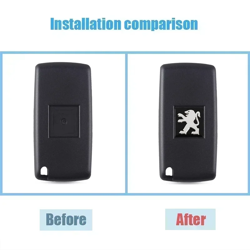 14mm/16mm Car Sticker Aluminium Auto Keys Decoration Decal Tire Valve For Peugeot 307 308 3008 207 208 407 4008 408 508 5008 301