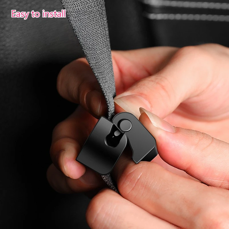Car Seat Belt Limiter, In-car Seat Tension Adjuster, Anti-tightening Safety Belt Fixing Clip for Pregnant Women