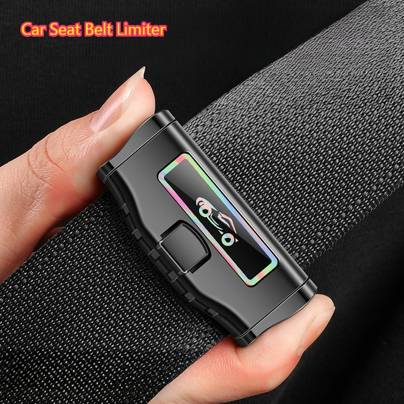 Car Seat Belt Limiter, In-car Seat Tension Adjuster, Anti-tightening Safety Belt Fixing Clip for Pregnant Women