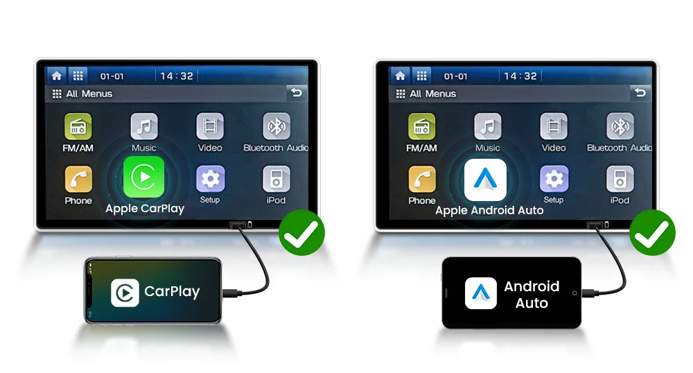 CarlinKit Mini Ultra 3 Wireless CarPlay Android auto Adapter for Car infotainment Upgrade BT 5.4GHz Wifi 5.8GHz OTA Compact