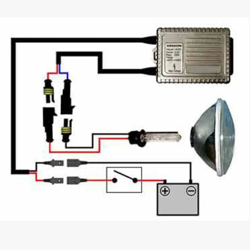 2X 55W Xenon H7 H11 9005 9006 H4 Car Headlight Bulbs H8 880 Hb3 H1 Hid DC 12V Kit Fog Auto Head Lamp 8000k 6000k 12000k Lights