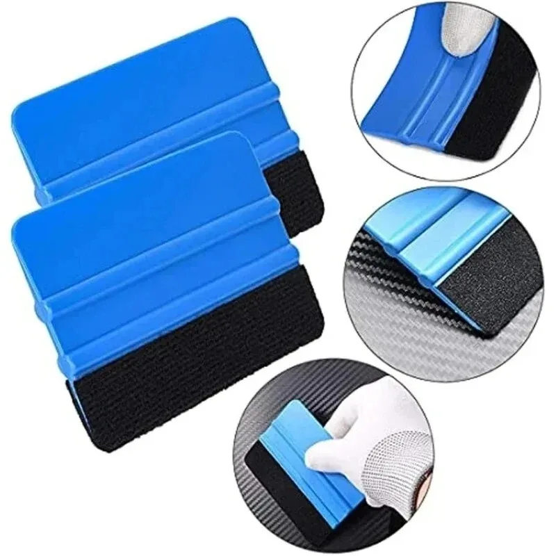 Vinyl Wrap Car Lights Sticker Tools Vinyl Scraper Film Squeegee Vinyl Spatulas Kit Precision Craft Knife Window Tinting Tools