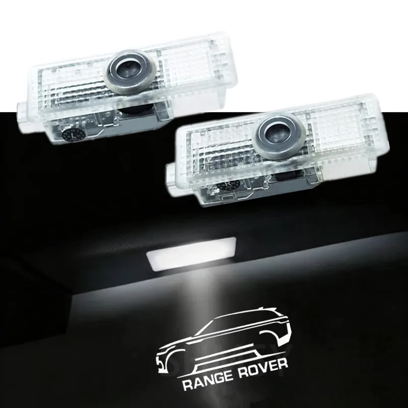 2X LED Car Door Welcome Ghost Shadow Lights Bulbs Accessories For Range Rover Sport 2003-2020 2014 2015 2016 2017 2018 2019 2020