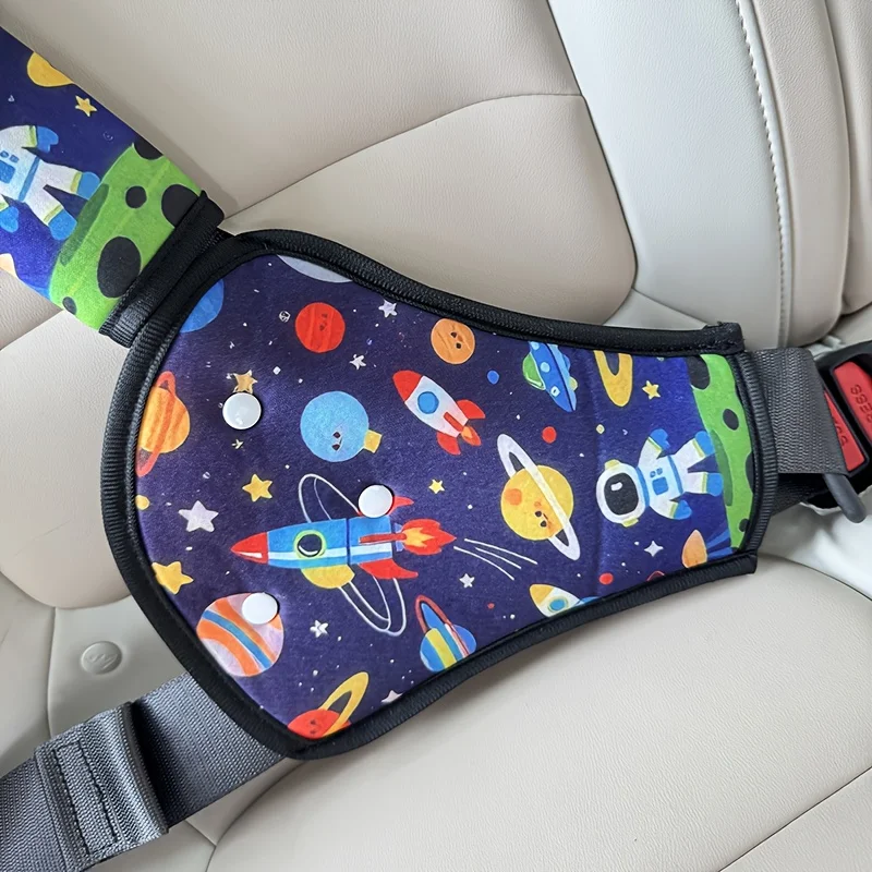 Car Child Safety Belt, Seat Shoulder Guard, Anchor, Safety Belt, Anti Pinch Neck Limiter, Stomach Protection