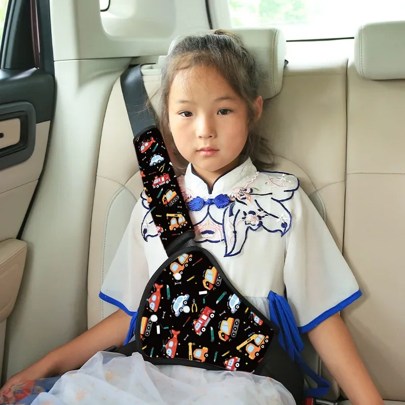 Car Child Safety Belt, Seat Shoulder Guard, Anchor, Safety Belt, Anti Pinch Neck Limiter, Stomach Protection