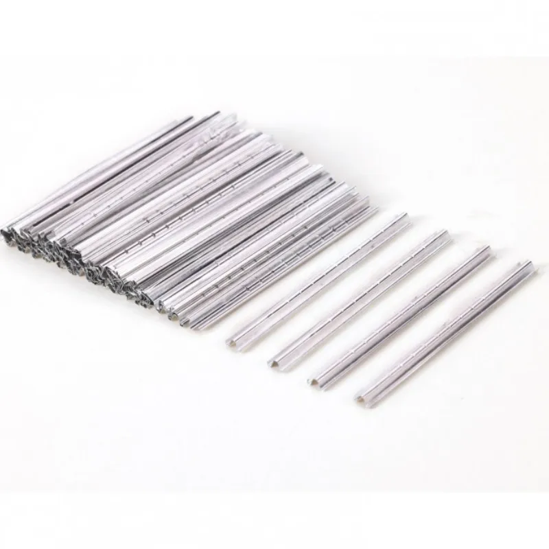200pcs Finished Tin Foil Strip Gold and Silver Color Tin Foil Key Consumables Locksmith Tools