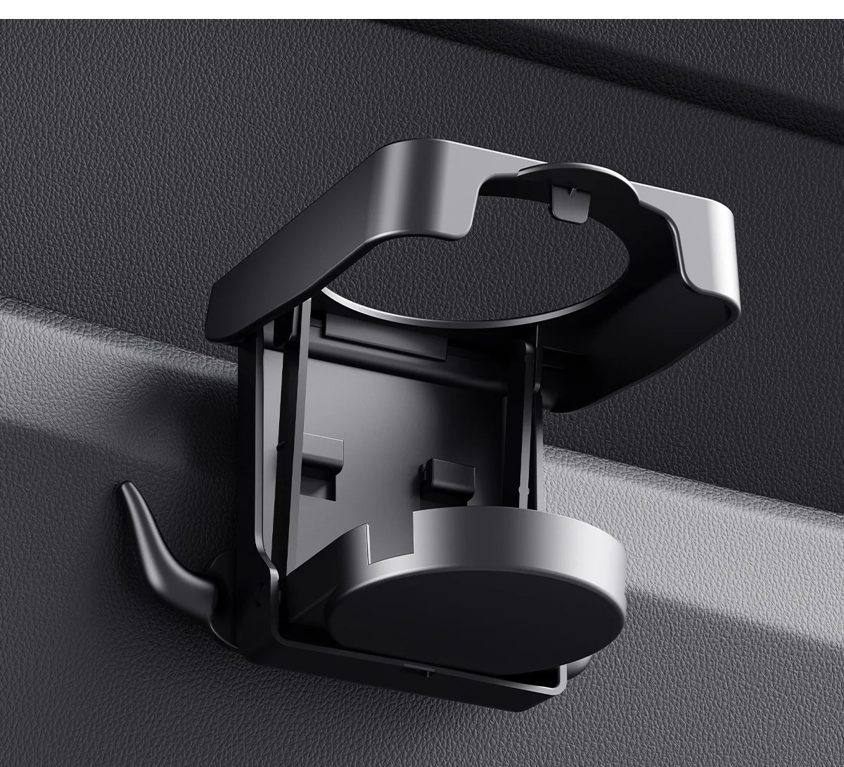 Universal Foldable Car Door Cup Holder Drink Bottle Holder Vehicle Side Door Mounted Beverage Storage Rack Auto Interior Accesso