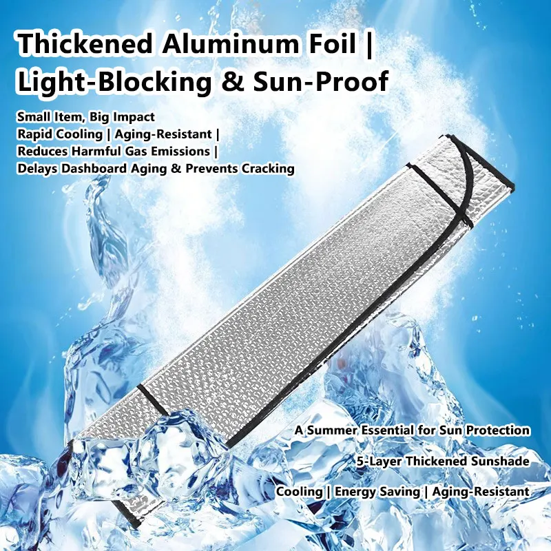 Car Front Window Windshield Sun Shade Cover Summer Sunscreen UV Protector Parasol Sunshade Auto Interior Cars Parts