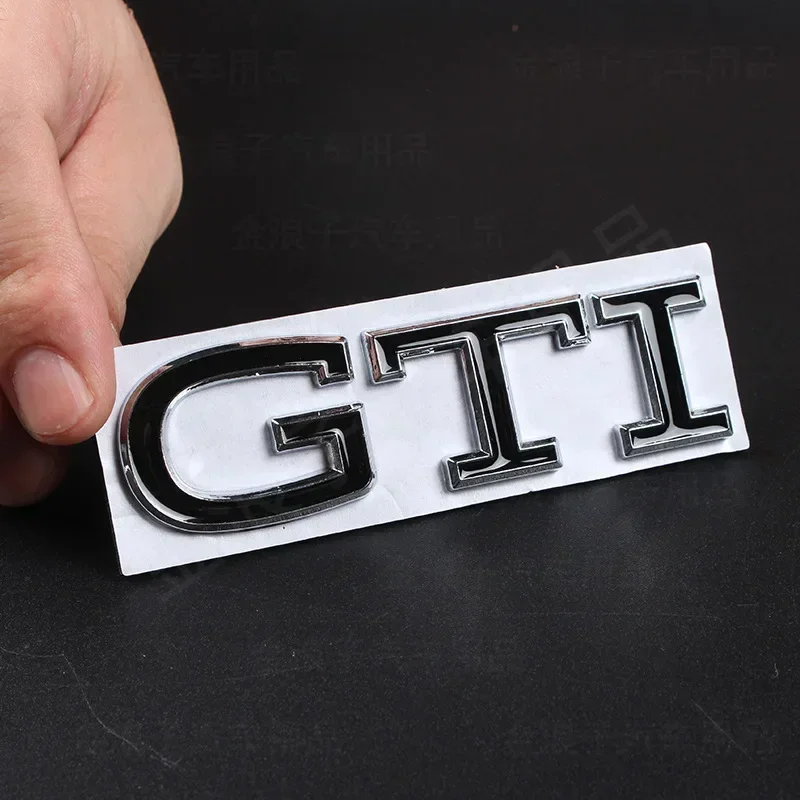 New R Emblem Car Metal Body Tail Trunk Sticker Accessories For Volkswagen VW GTI Rline Polo Golf MK8 Touareg Passat Magotan CC