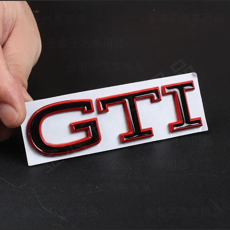 New R Emblem Car Metal Body Tail Trunk Sticker Accessories For Volkswagen VW GTI Rline Polo Golf MK8 Touareg Passat Magotan CC
