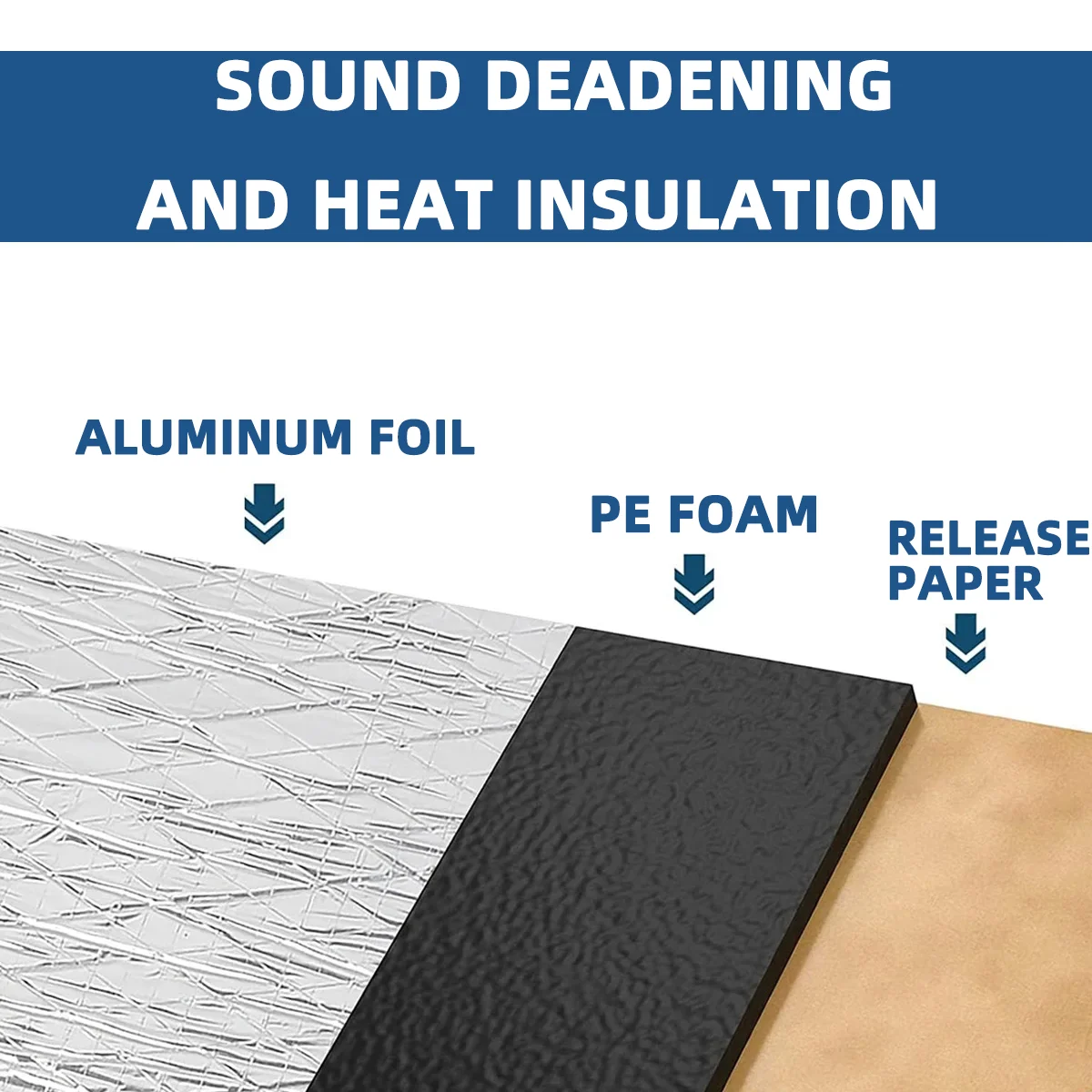 10/20/50pcs 5mm Car Door Engine Hood Insulation Self-Adhesive Pad Insulation Cotton Insulation Noise Reduction