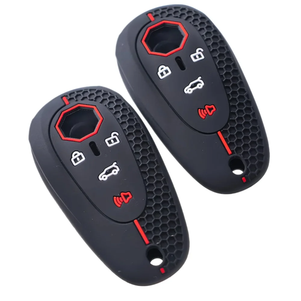 New Silicone Rubber Car Remote Fob Key Cover Case For MG Cyberster Car Key Bag All Inclusive