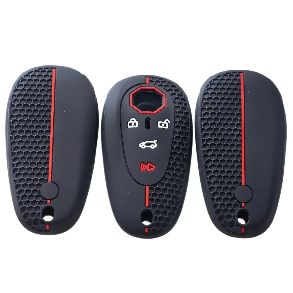New Silicone Rubber Car Remote Fob Key Cover Case For MG Cyberster Car Key Bag All Inclusive
