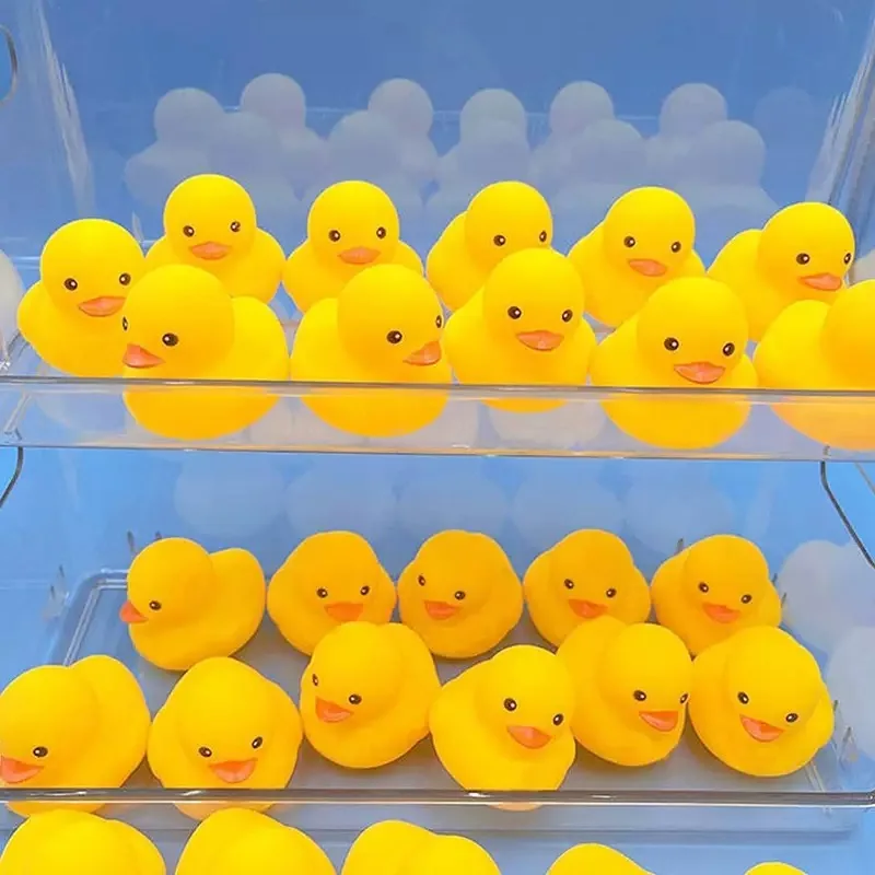 30PCS Rubber Duck Toys, Squeaky Swimming Ducks, Classroom Prizes, Car Home Decorations, Gifts and Collectible Ornaments