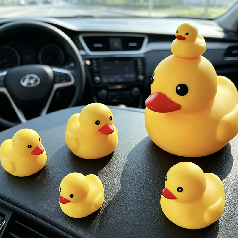 30PCS Rubber Duck Toys, Squeaky Swimming Ducks, Classroom Prizes, Car Home Decorations, Gifts and Collectible Ornaments