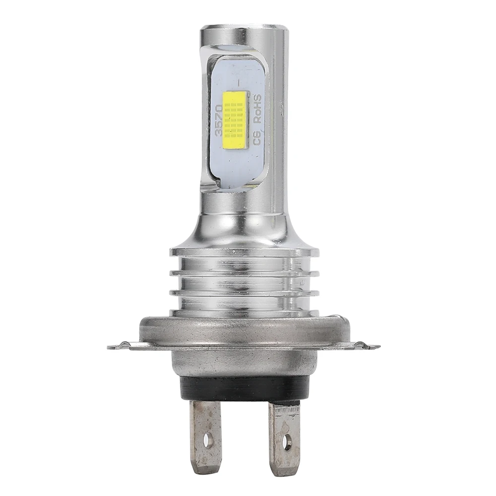 2Pcs H4 H7 H1 H8 H9 H11 9005 9006 LED Bulbs HB3 HB4 CSP LED Super Bright Headlight DRL Lamp 6000K White 3000K Yellow 12000K Blue