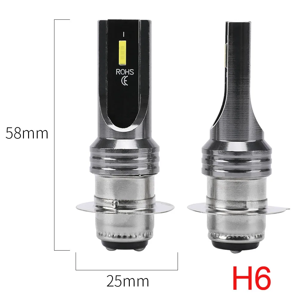 2Pcs H4 H7 H1 H8 H9 H11 9005 9006 LED Bulbs HB3 HB4 CSP LED Super Bright Headlight DRL Lamp 6000K White 3000K Yellow 12000K Blue