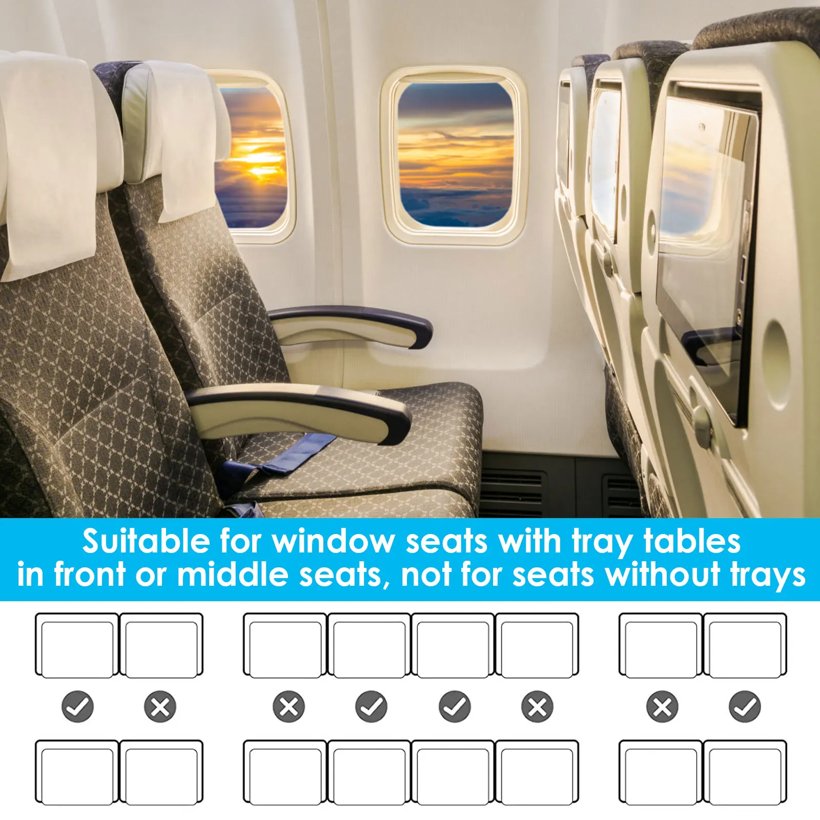 Kids Travel Airplane Bed Baby Pedals Bed Portable Travel Foot Rest Hammock Kids Bed Airplane Seat Extender Leg Rest For Kids