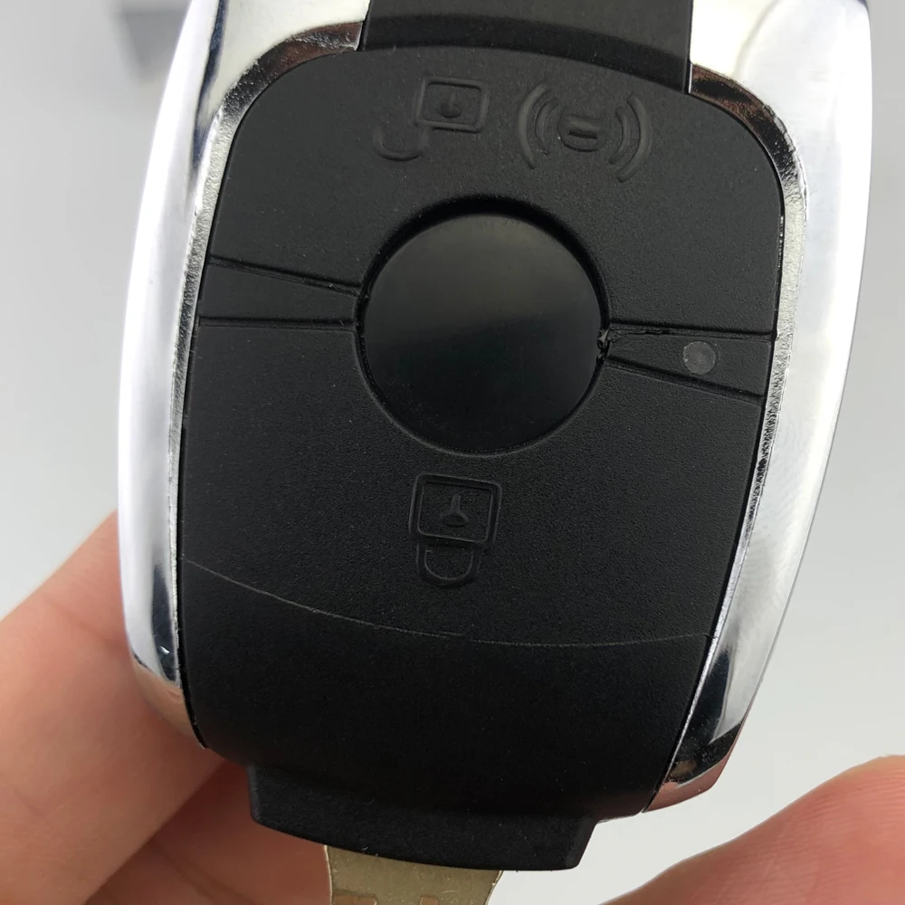 YIQIXIN Remote Car Key Shell Cover Case For SsangYong Korando Kyron Actyon Rexton Auto Fob Housing 2 Buttons With Uncut Blade