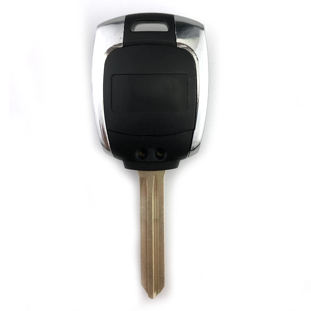 YIQIXIN Remote Car Key Shell Cover Case For SsangYong Korando Kyron Actyon Rexton Auto Fob Housing 2 Buttons With Uncut Blade