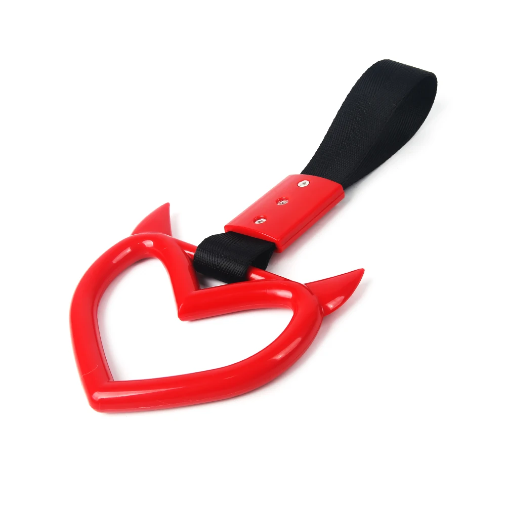 New Shape Tsurikawa JDM Train Bus Handle Hand Strap Drift Charm Strap Drift Warning Ring for Car Rear Bumper Supplies