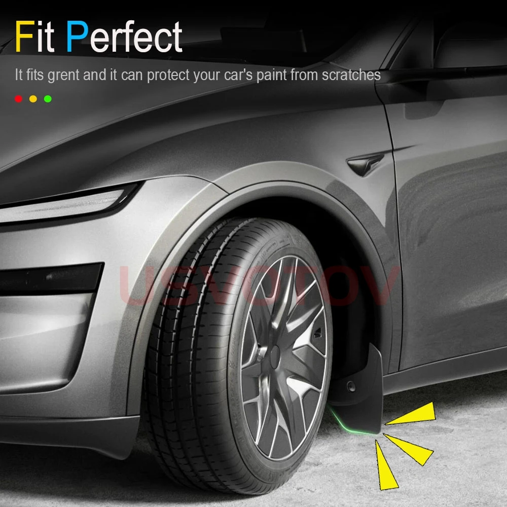 Original Type Mud Flaps for Tesla Model Y Juniper Model 3 YL 2025 2026 Mudflap Guards Wheel Fender MudGuard Travel Accessories