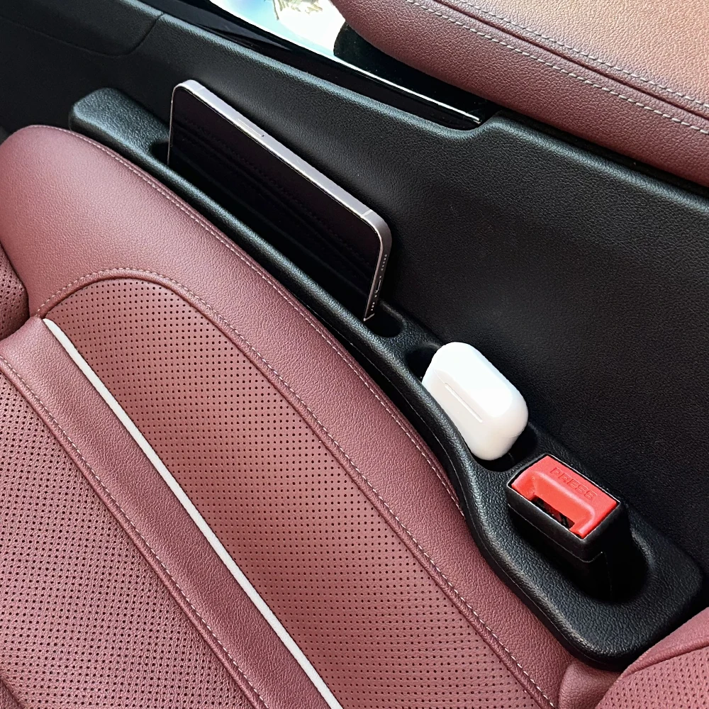 1 Pair Universal Car Seat Gap Plug Strip Side Seam Car Gap Filler Leak Proof Seat Gap Storage Organizer Interior Decoration