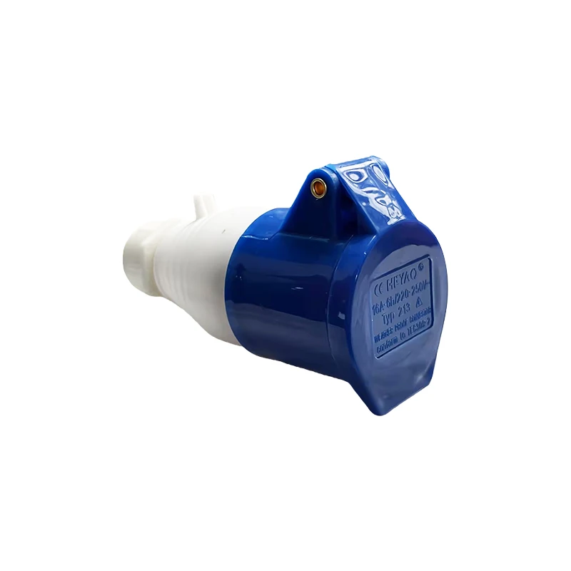 Car Connection Plug Adapter Main Plug Hook Up Site Adapter 3PIN Mains Hook Up Site Socket Adapter 240v 16A Caravan Motorhome