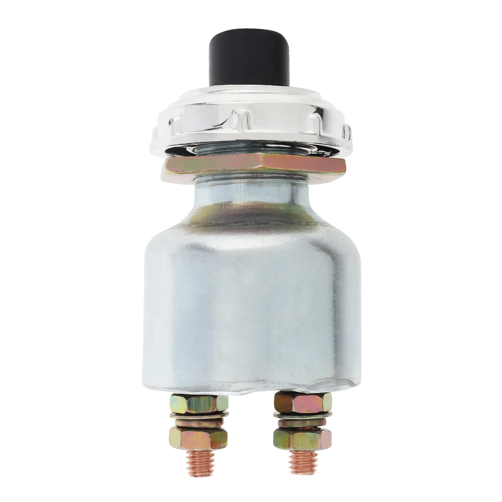12V JK260 Truck Engine Start Push Button Switch, Wear-resistant Ignition Starter Push Button ON-OFF Claxon Horns Accessories