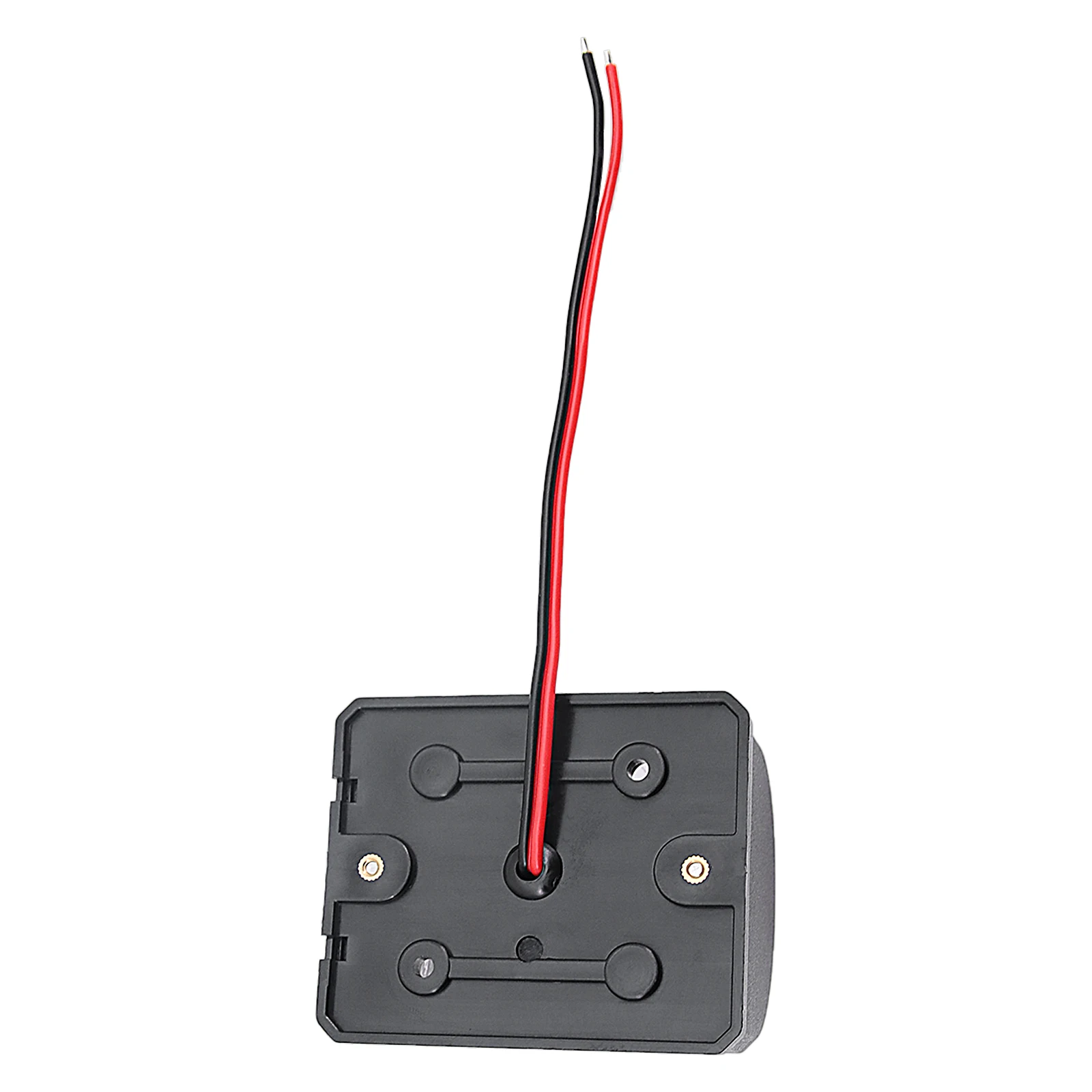 AD 1pc Universal 12V 24V ABS LED Navigation Light Lamp Signal Lamp For Marine Boat Yacht Truck Trailer Van White Side Light