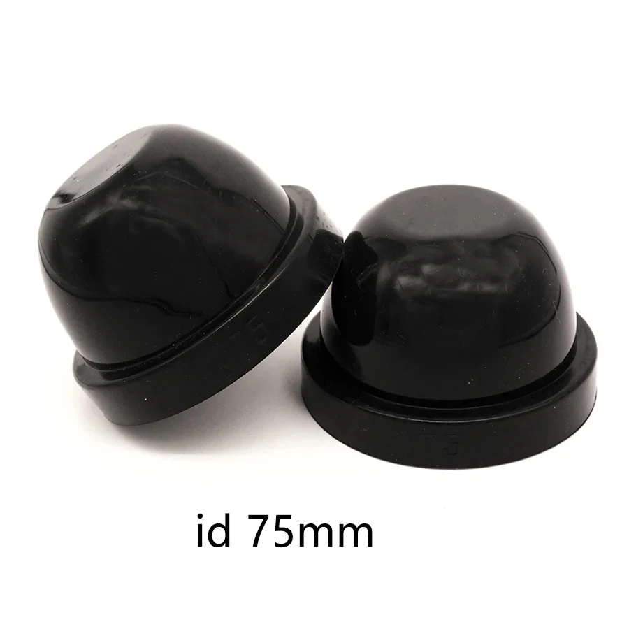 1 Pair Universal High Quality Car LED/HID Headlight Lamp Dust Cover 65mm 70mm 75mm 80mm 85mm 90mm Silicone Seal Cap