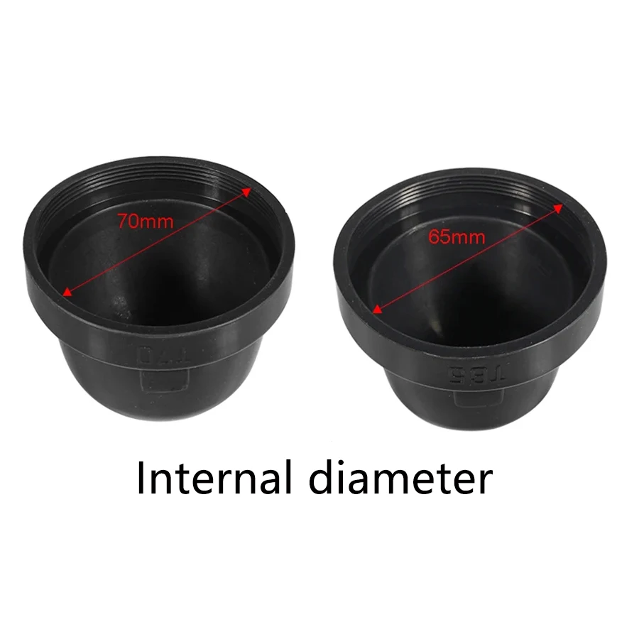 1 Pair Universal High Quality Car LED/HID Headlight Lamp Dust Cover 65mm 70mm 75mm 80mm 85mm 90mm Silicone Seal Cap