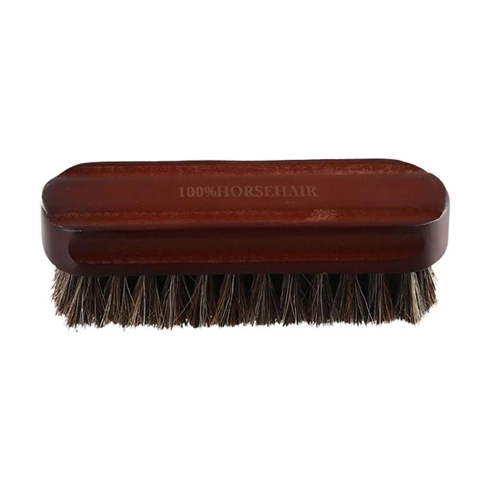 Genuine Horsehair Wooden Brush For Car Seat Handle Dashboard Air Conditioner Outlet Roof Cleaning Detailing Polishing Brush ﻿