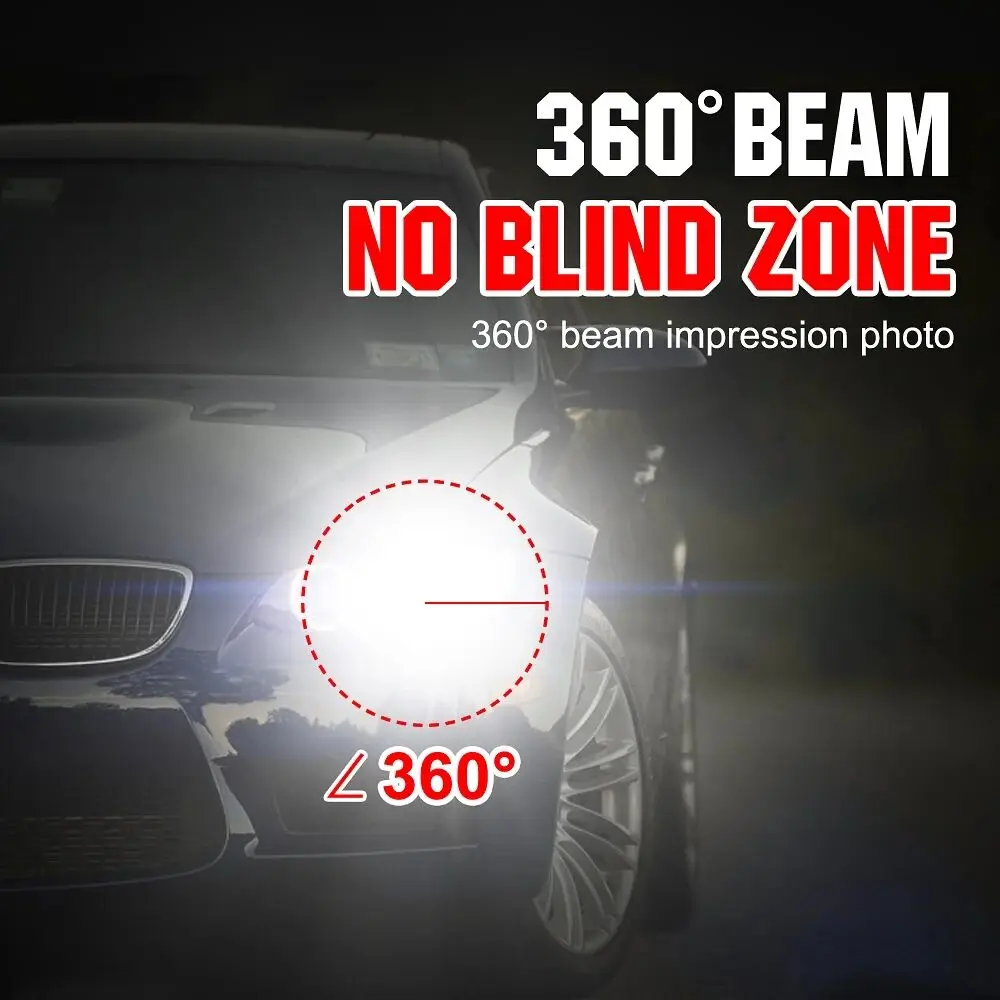XTG S2 LED Headlight Bulbs H1 H4 H7 H11 9005 9006 80W 8000LM Canbus No Error Hi Lo Beam Car Motorcycle Auto Lamp 6500K 9-36V