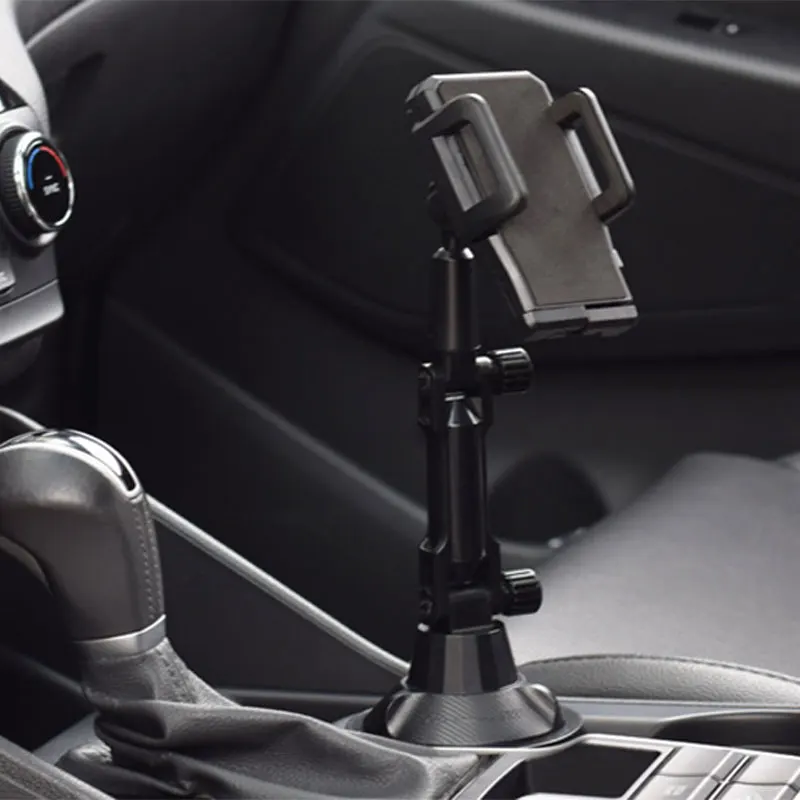 Universal Car Cup Mount Phone Holder Stand Cradle for iPhone 3-7" Cellphone Smartphones GPS