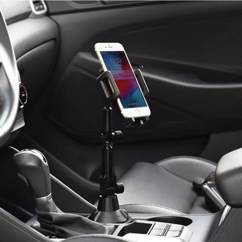 Universal Car Cup Mount Phone Holder Stand Cradle for iPhone 3-7" Cellphone Smartphones GPS