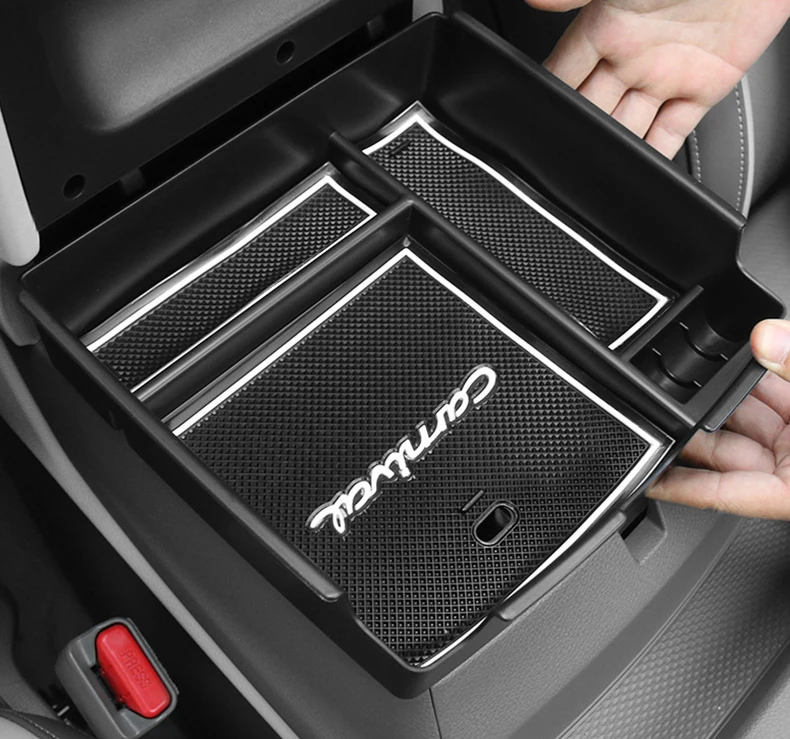 For Kia Carnival Sedona KA4 2020 2021 2022 2023 Car Central Armrest Box Storage Center Console Organizer Container Accessories