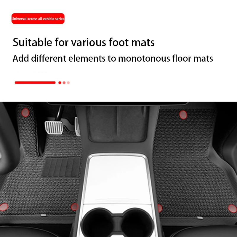 4PCS/8pcs Car Floor Mat Caret Clips Fixing Non-Slip Fastener Clips For Holders Grips Clamps Floor Holders Car Accessories