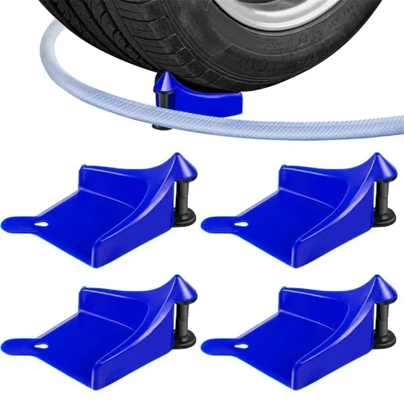 2026 Slide Tire Wedge Car Wash Tube Anti-pinch Tools Hose Guides Wheel Prevent Detailing/Washing Tool