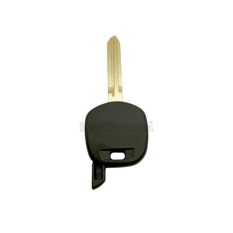 10pcs Toy43 Car Key Chip Shell Transponder Key Case Blade Key Spare Key for Toyota Corolla Camry Rav4 Yaris Vios Fortuner Hilux